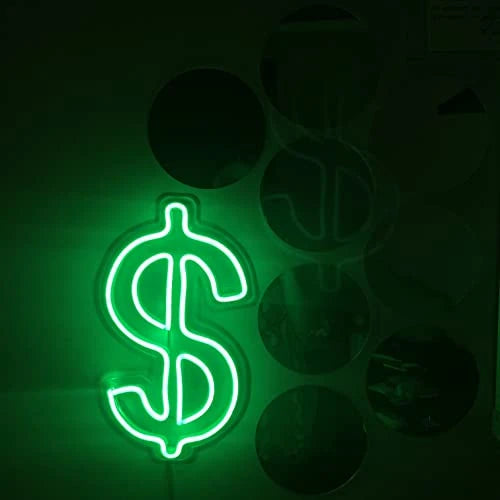 Dollar LED Neon Sign
