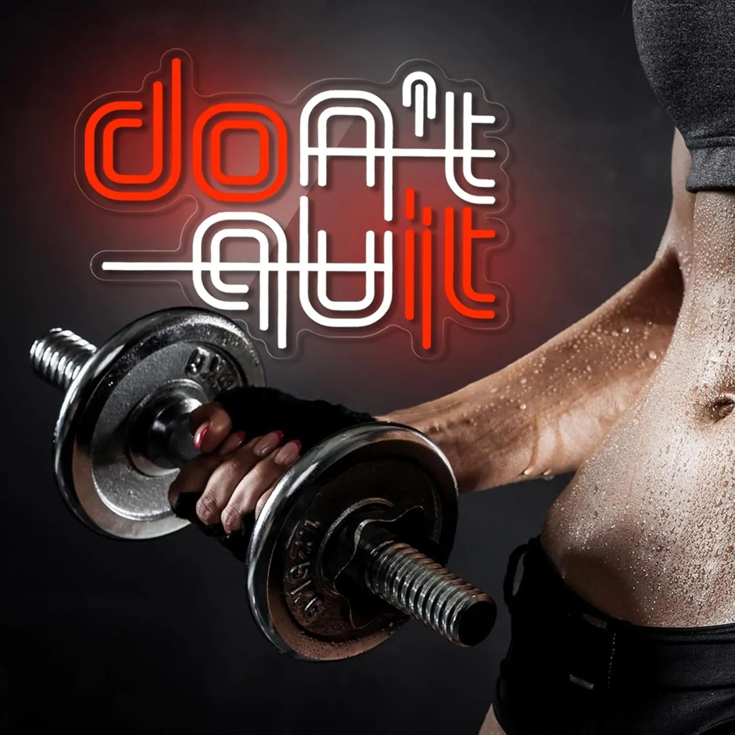 Don't Quit Neon Sign LED Light