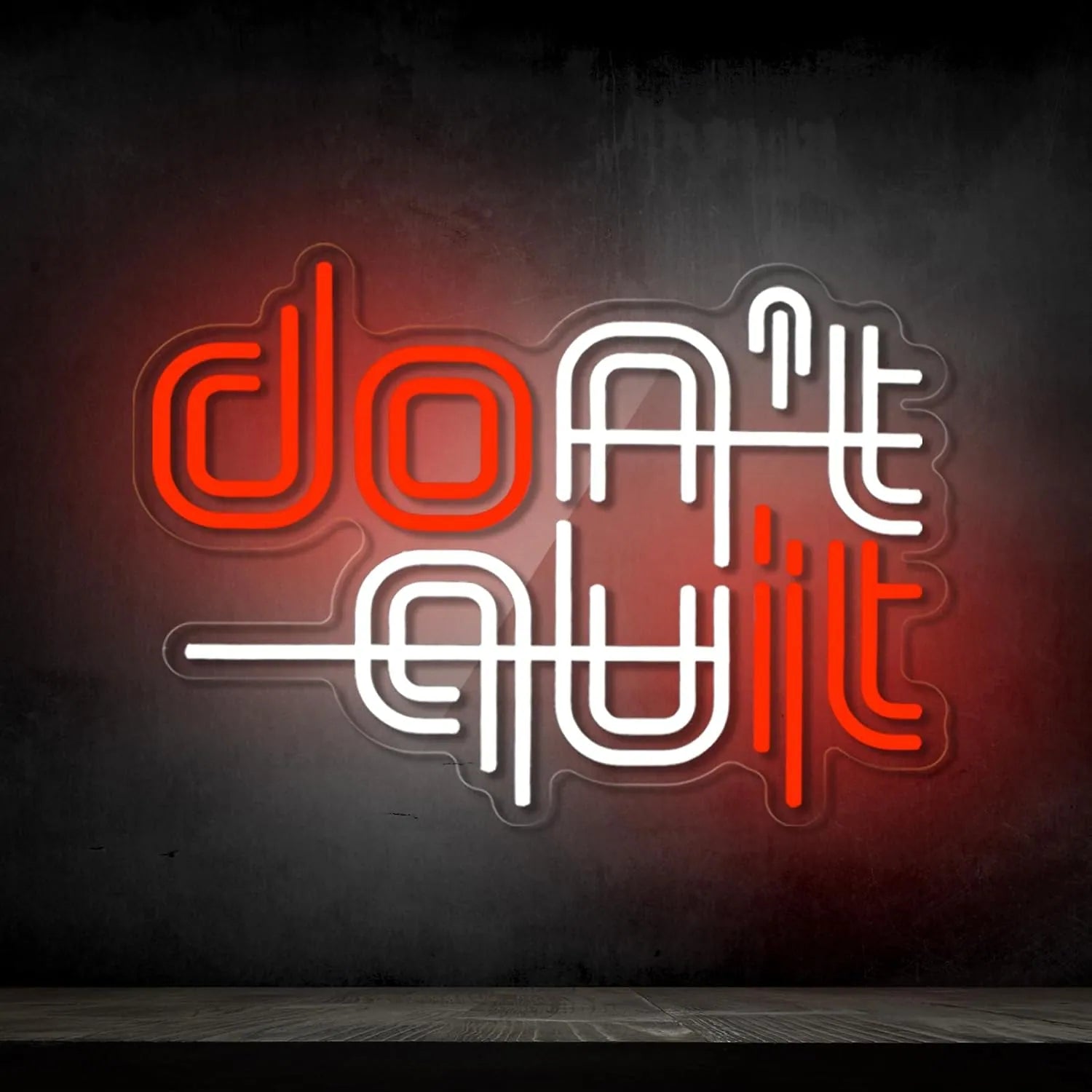Don't Quit Neon Sign LED Light
