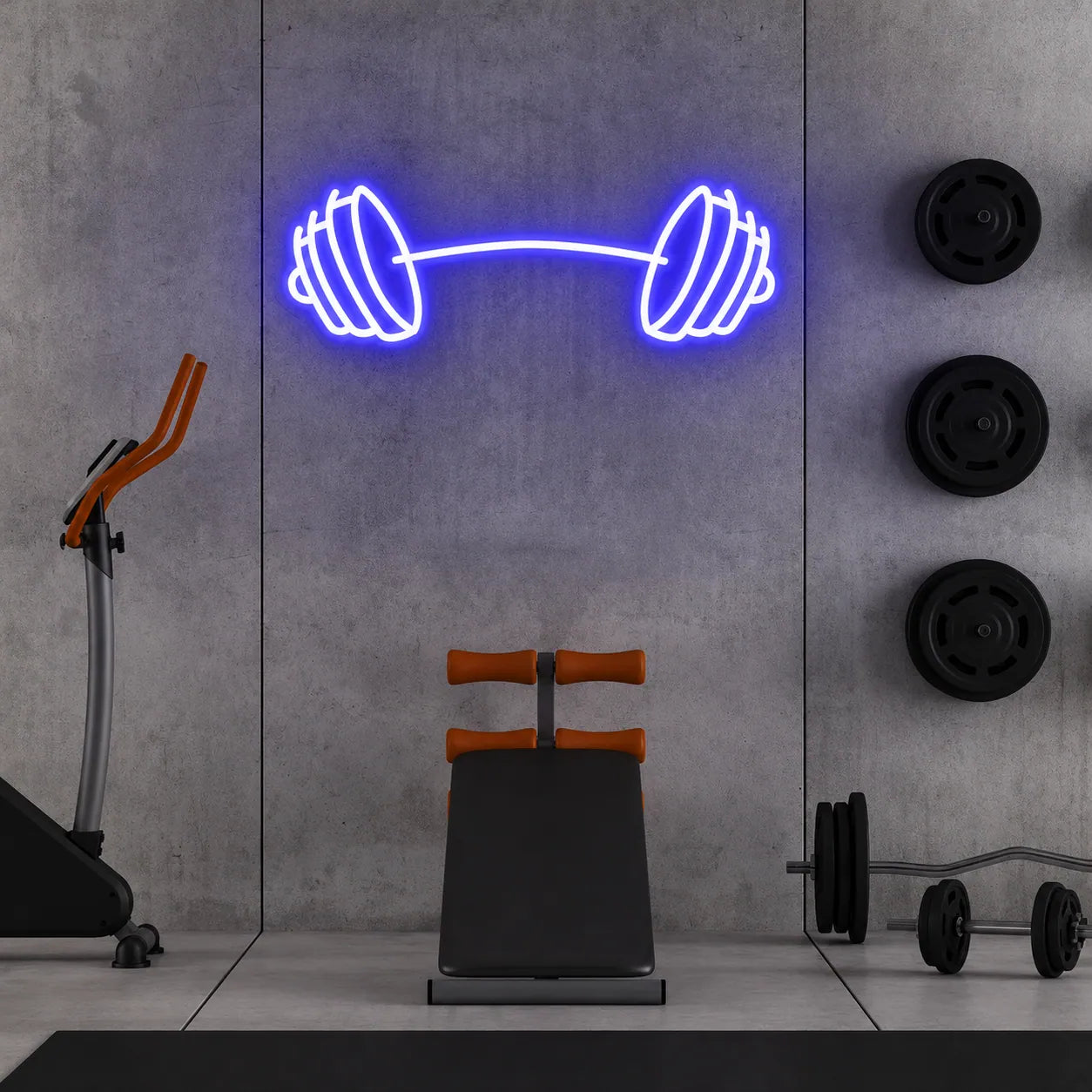 Dumbbell Neon Decor LED Light