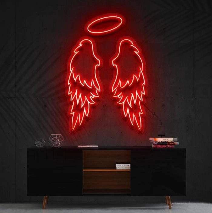 Angel Wings Neon Sign