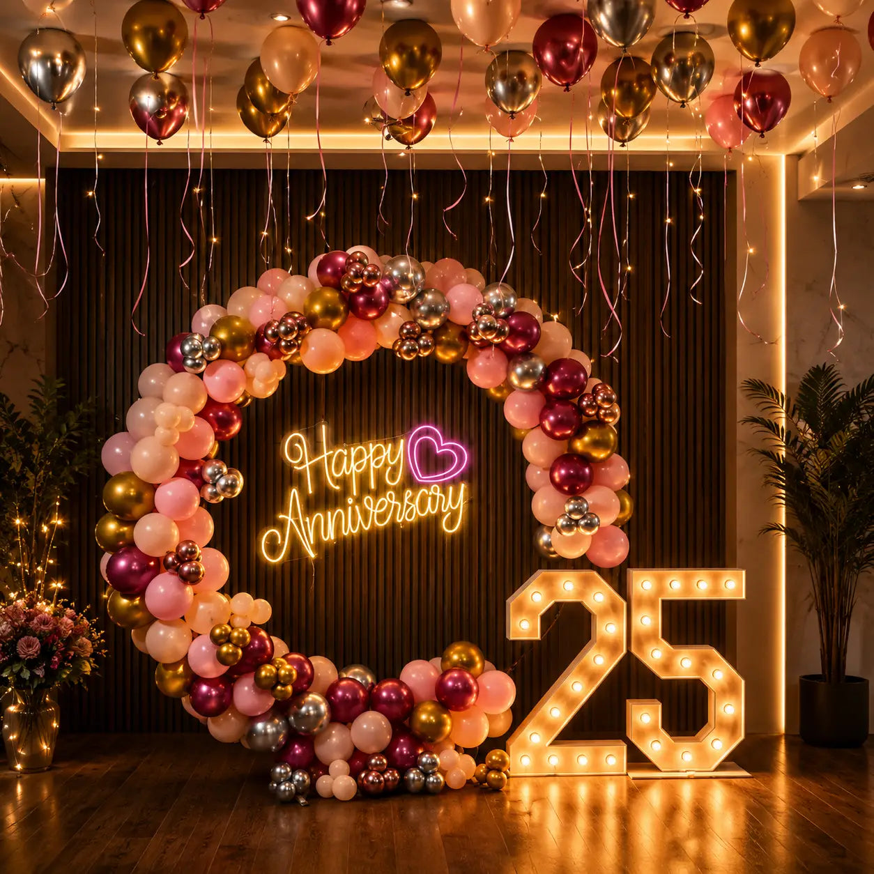 Anniversary celebration Neon Light Sign