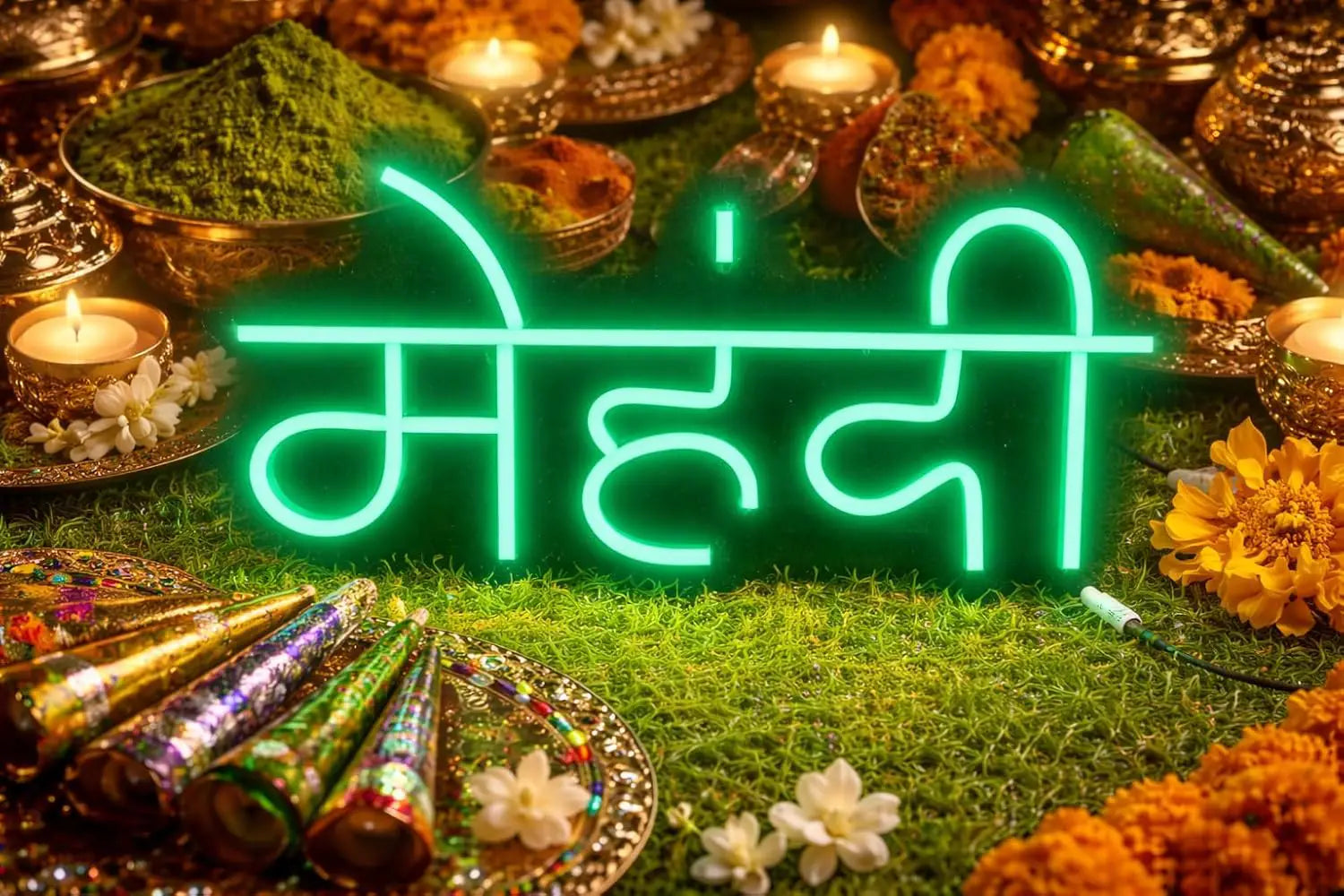 Mehandi Neon Sign