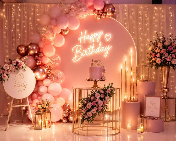 Birthday LED Neon Sign