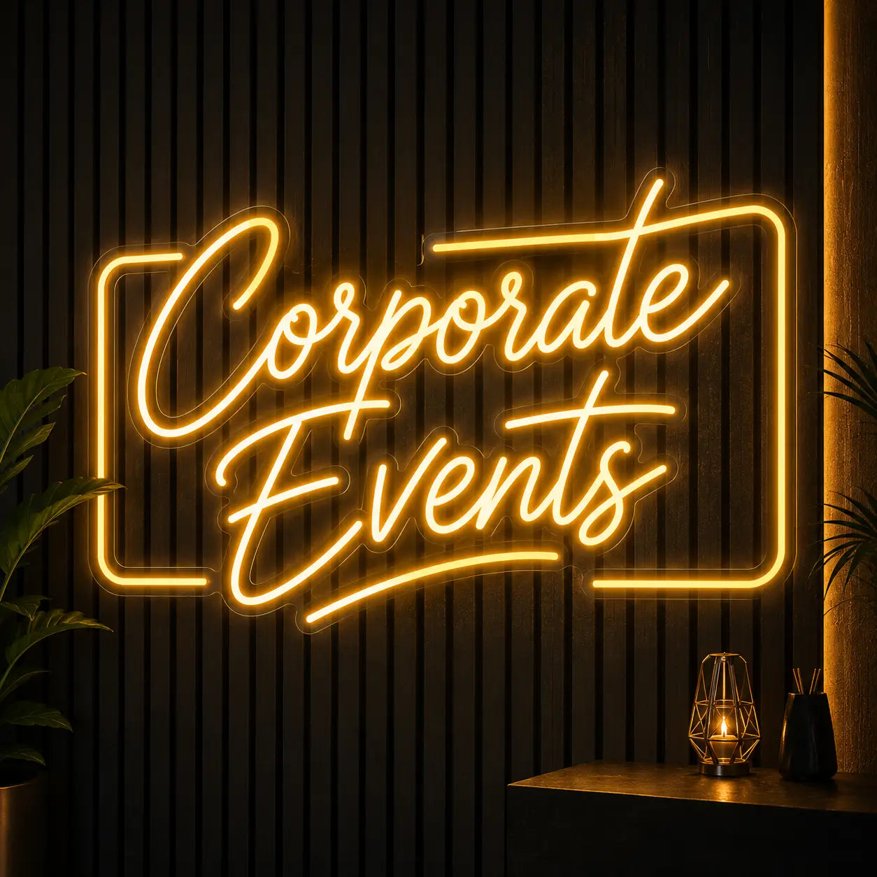 Corporate Events Neon Light Sign