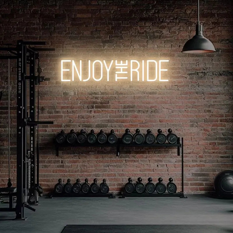 Enjoy the Ride Neon LED Sign