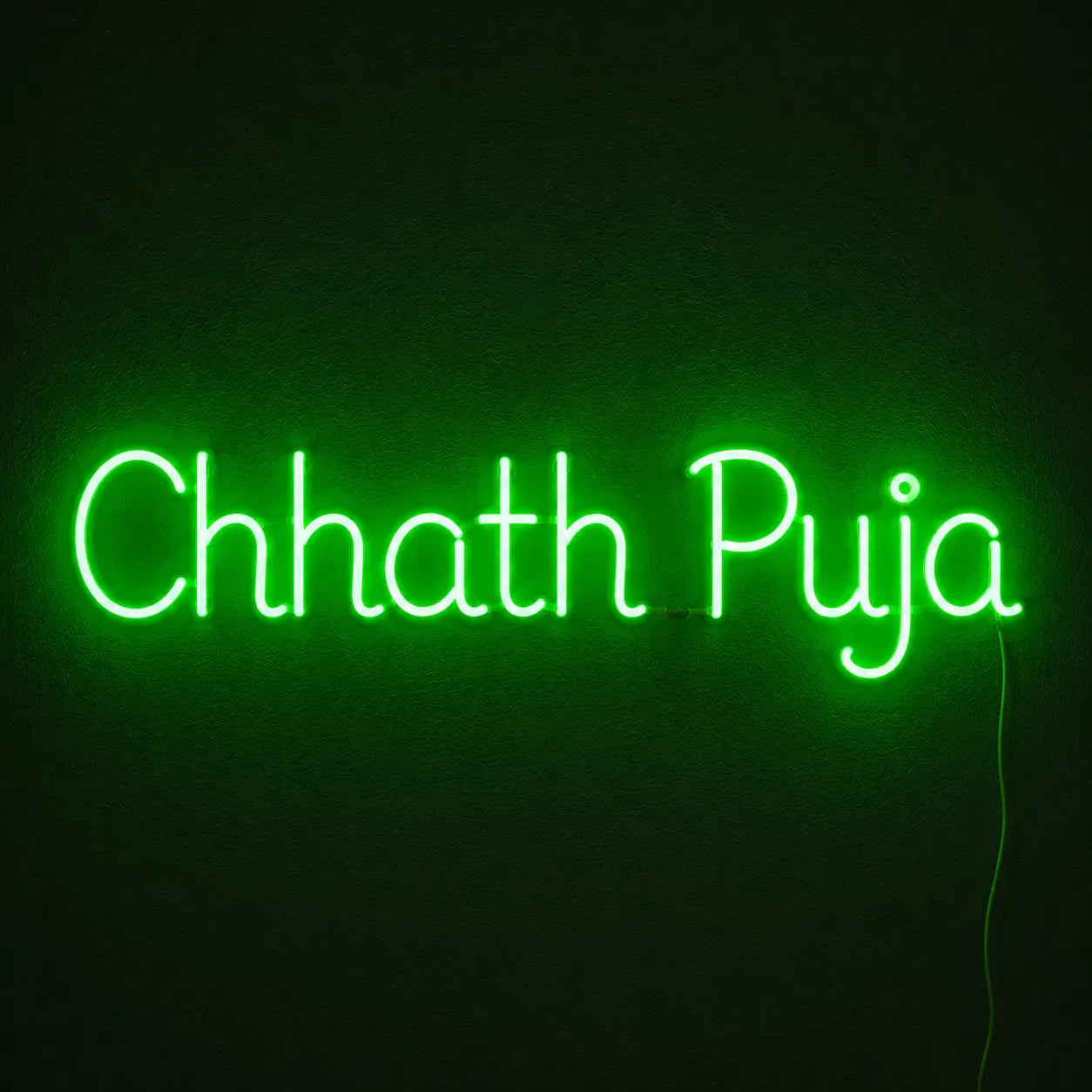 Premium Quality Chhath Puja Neon Light for Religious Events
