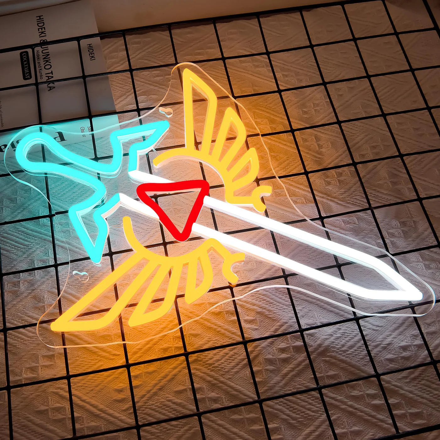 FTMGGDG Gaming Decorative Replica Cutting Edge Neon Sign
