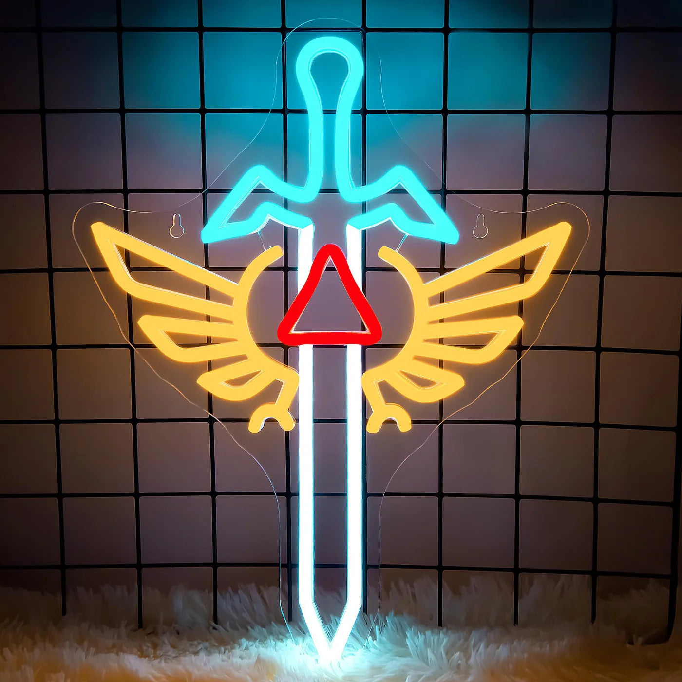 FTMGGDG Gaming Decorative Replica Cutting Edge Neon Sign