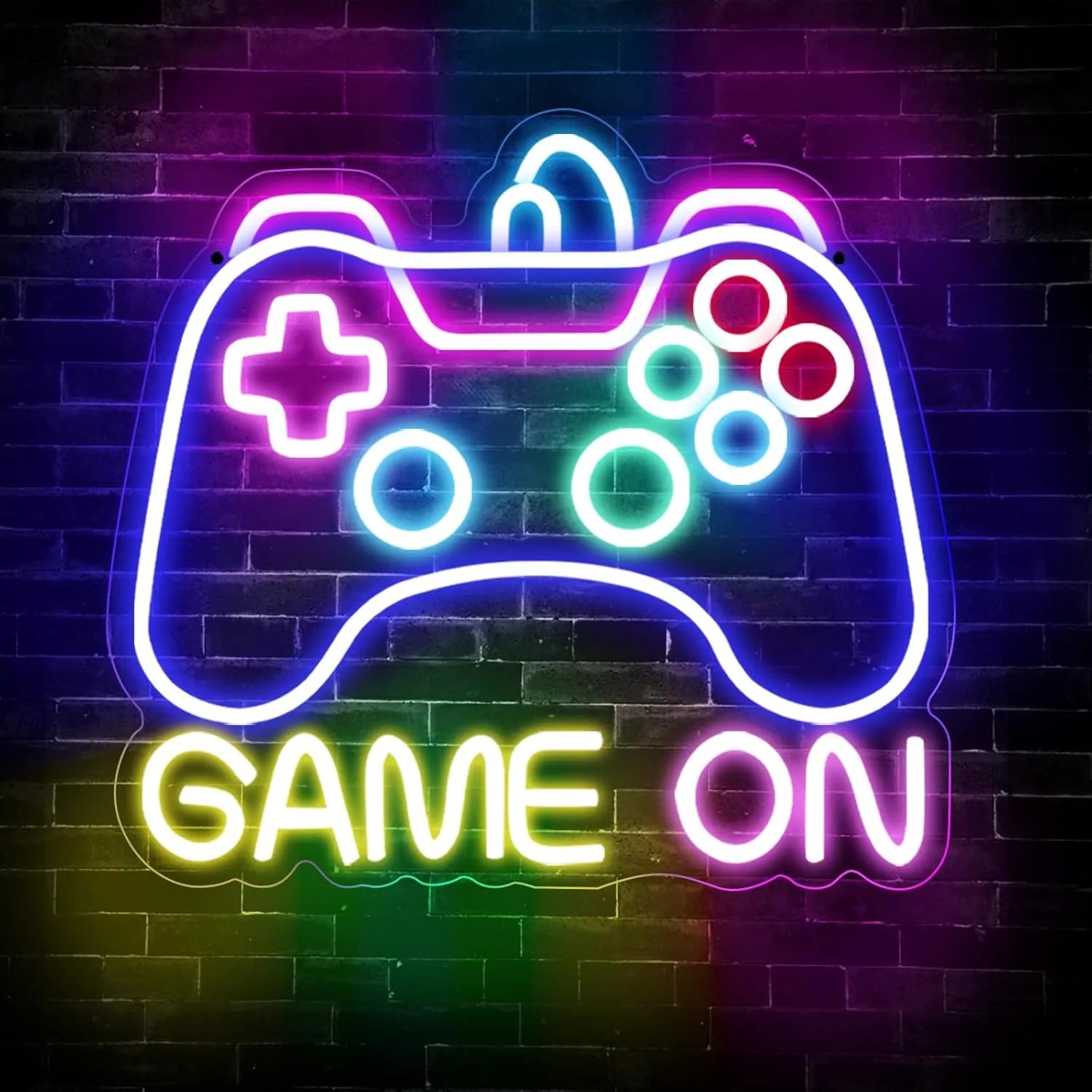 Just One More Game On Neon Light for Streamers