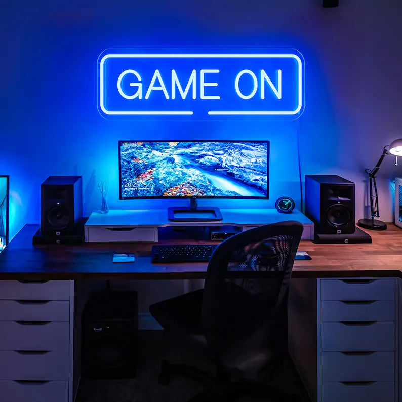GAME ON Neon Sign