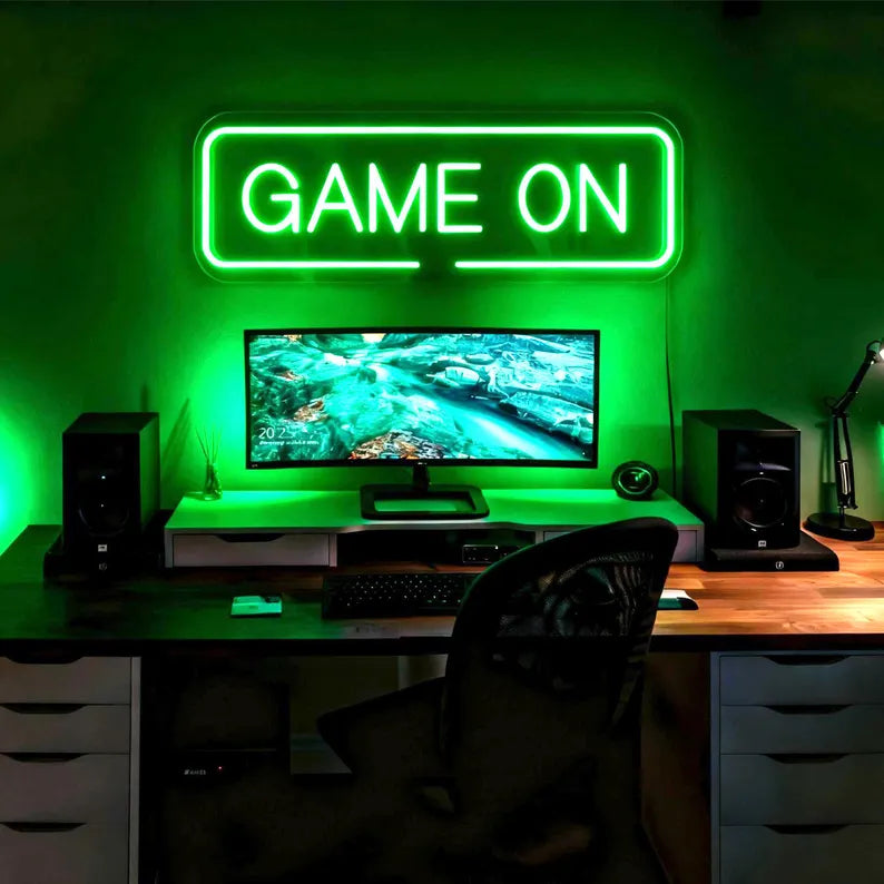 GAME ON Neon Sign