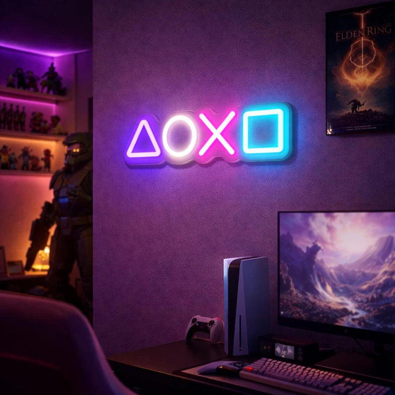 PlayStation Neon LED Sign