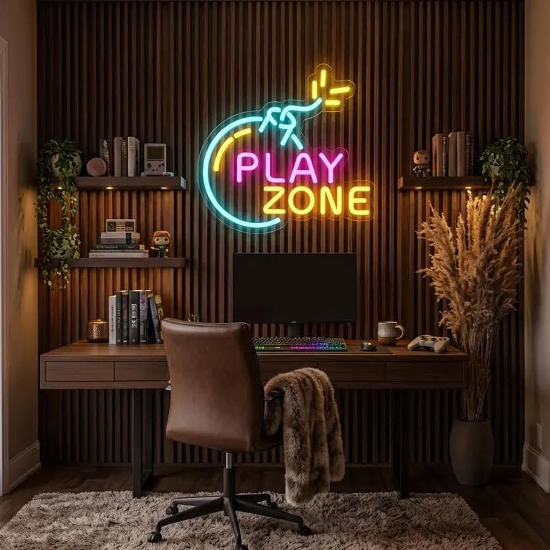 Play Zone LED Neon Sign