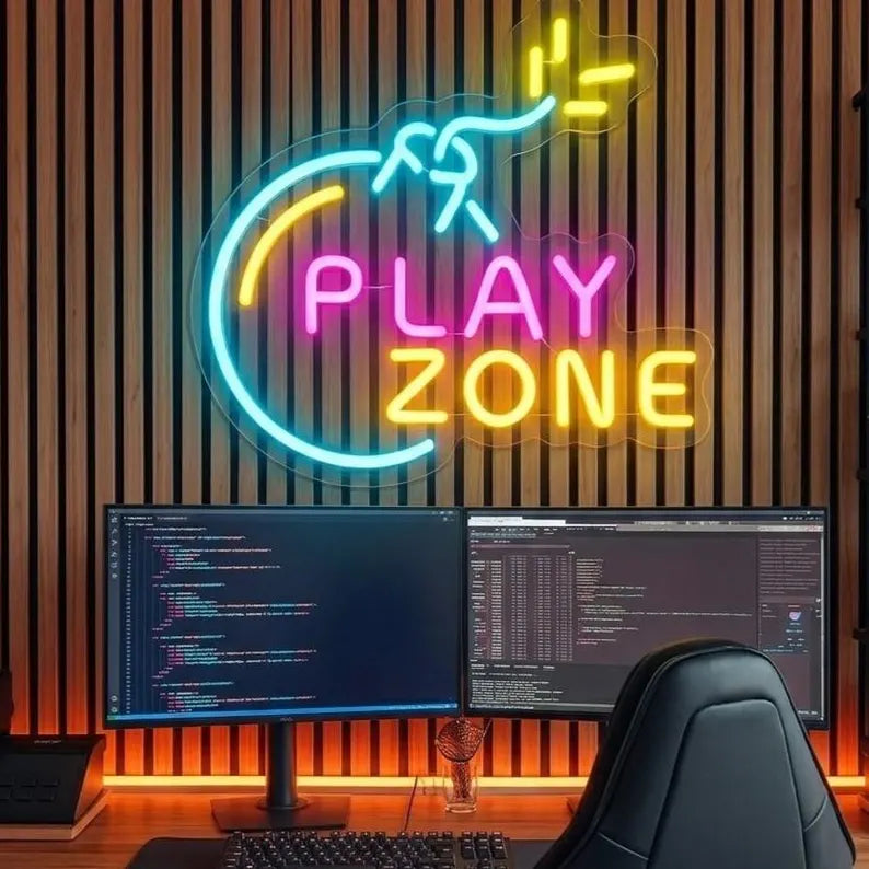 Play Zone LED Neon Sign