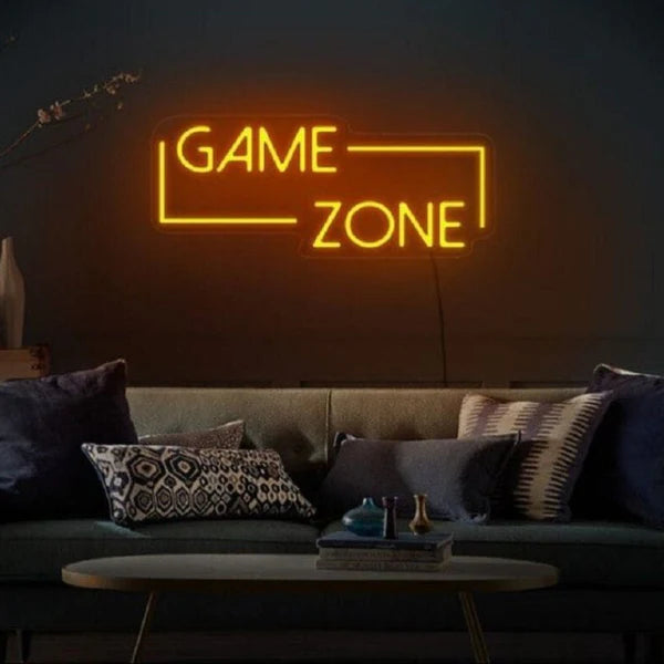 Game Zone Neon Sign Board