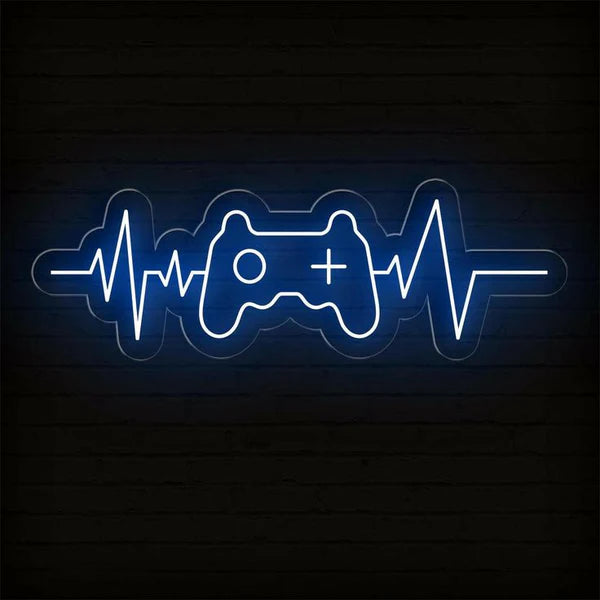 Gaming Controller Neon Sign Board