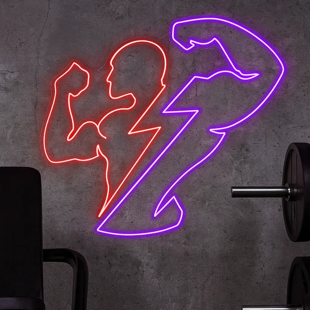 Transform Your Workout Space with Neon Power