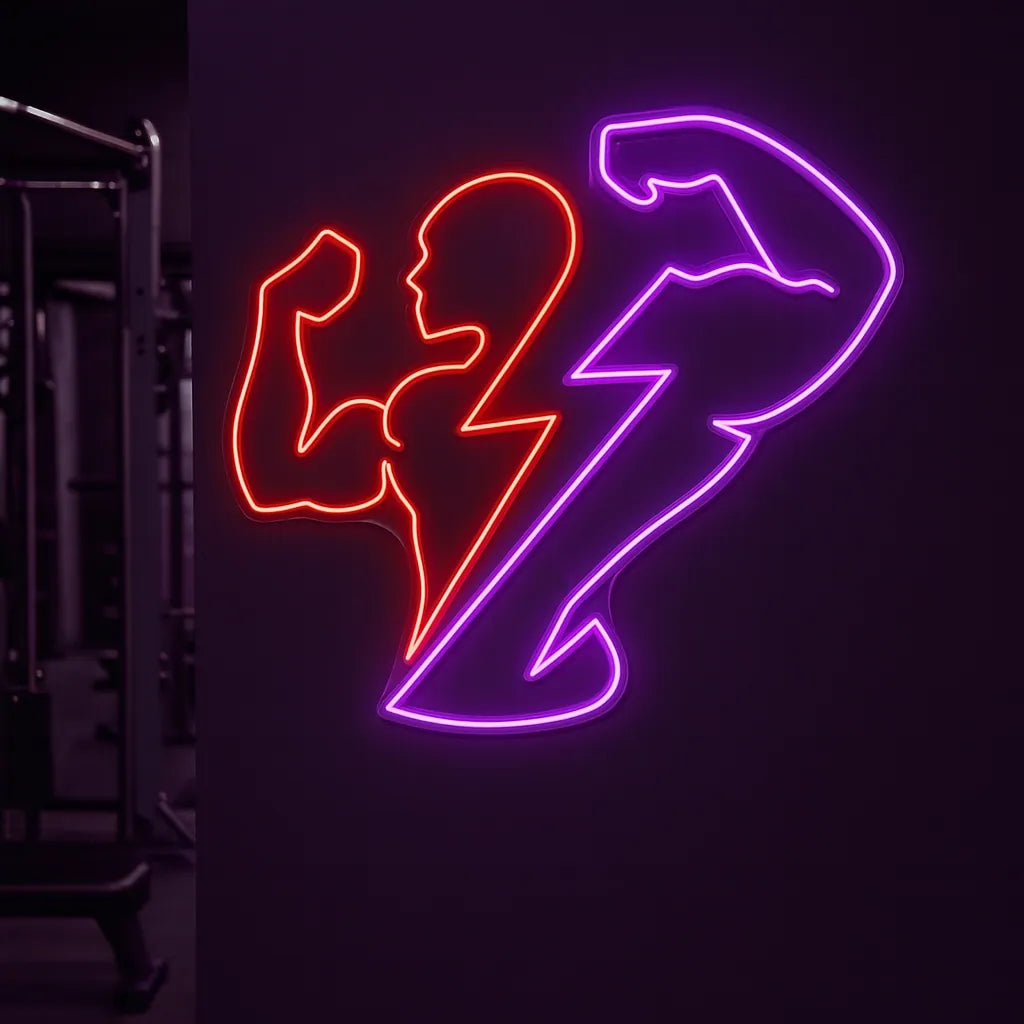 Transform Your Workout Space with Neon Power