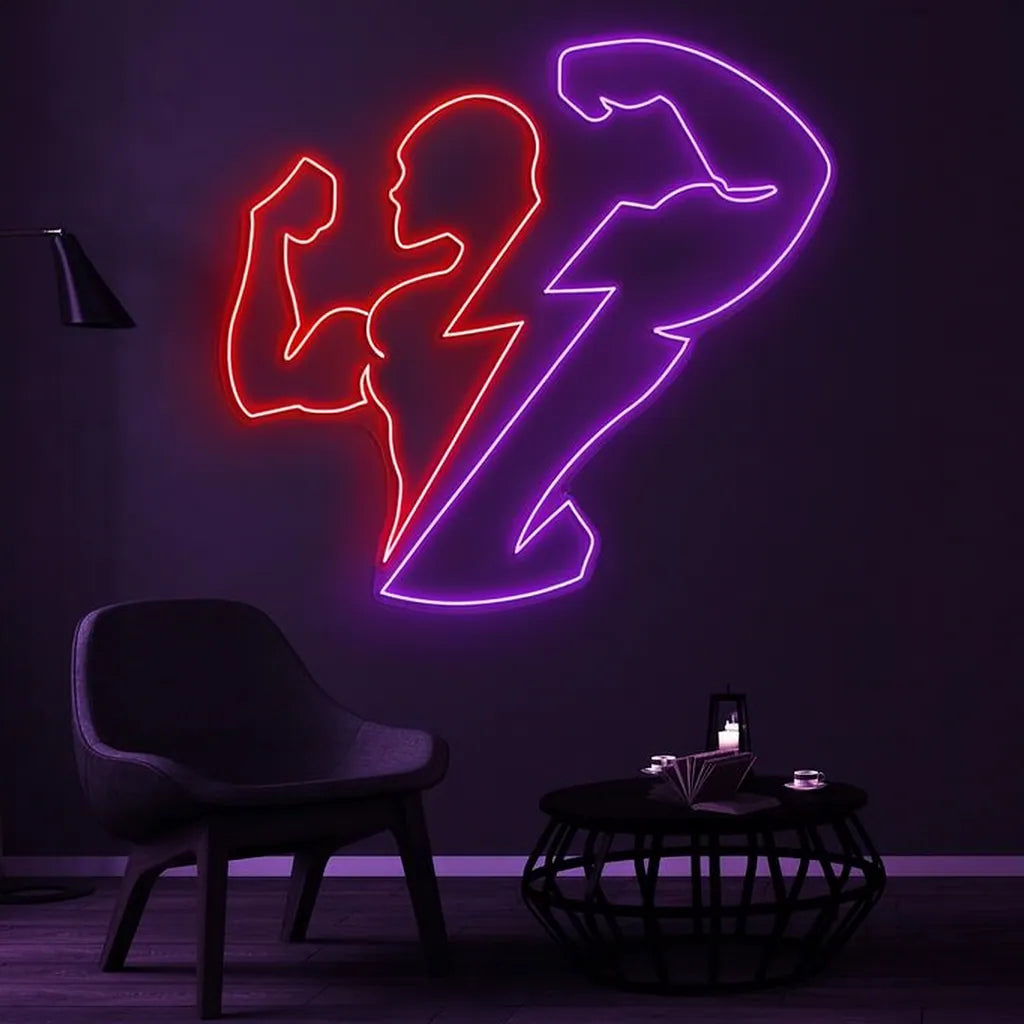 Transform Your Workout Space with Neon Power