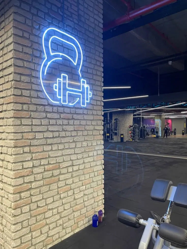 Gym Icon LED Neon Sign for Fitness Centers