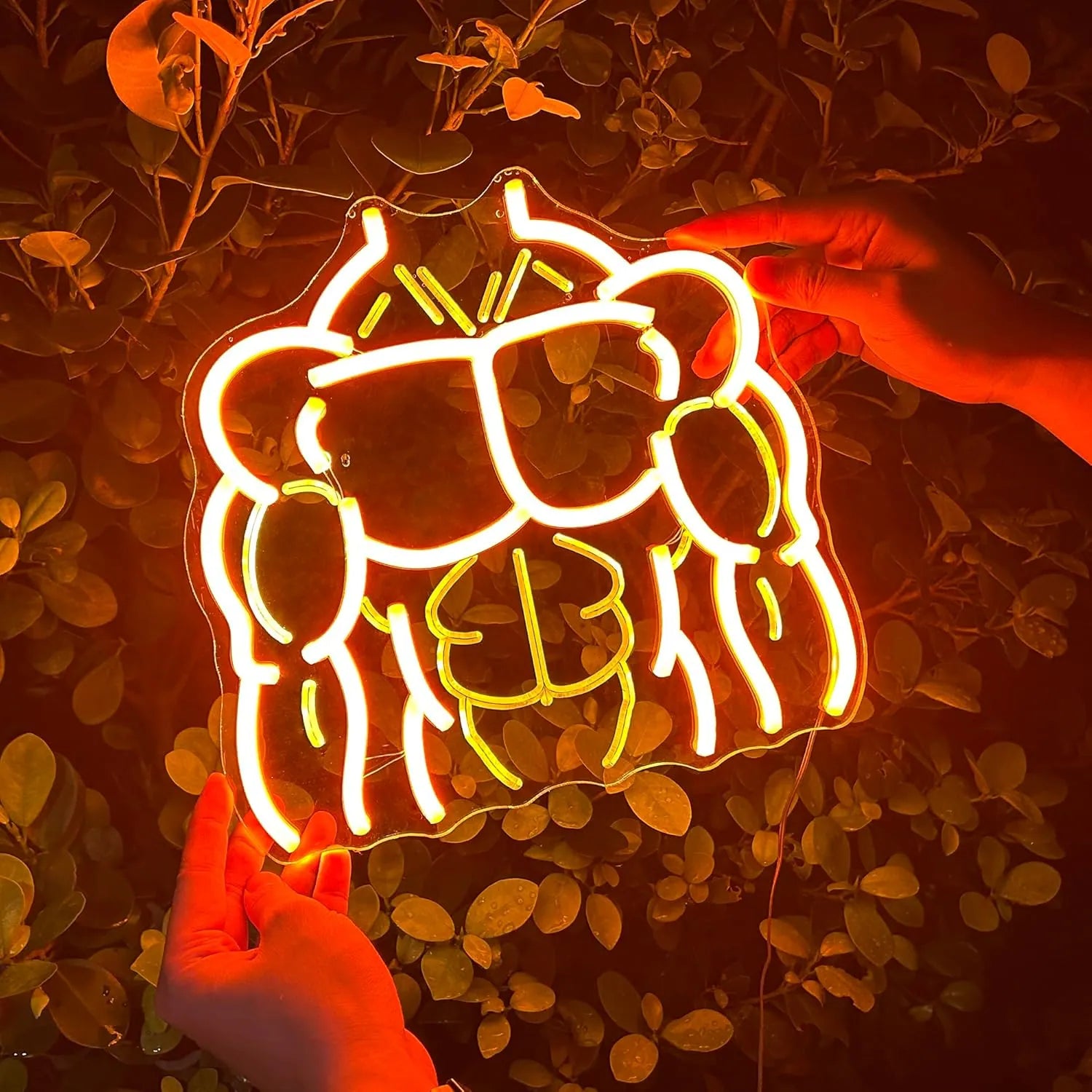 Bodybuilding Neon Sign for Home Gym