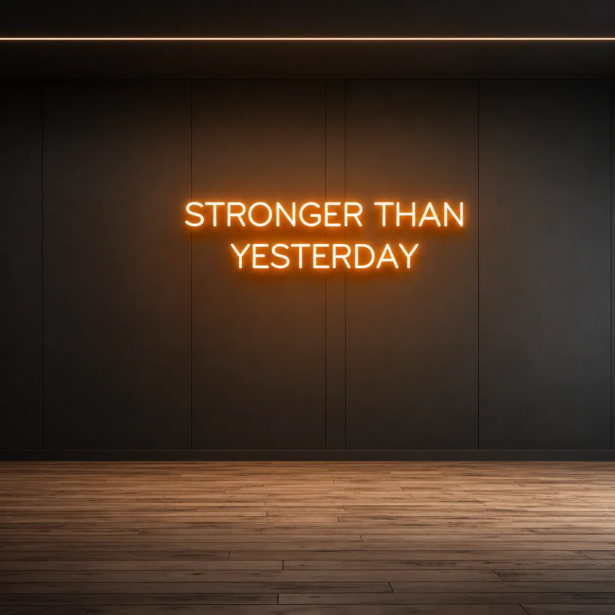 Fitness Motivation Neon Light for Training Rooms