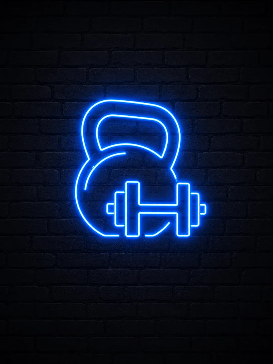 Gym Icon LED Neon Sign for Fitness Centers