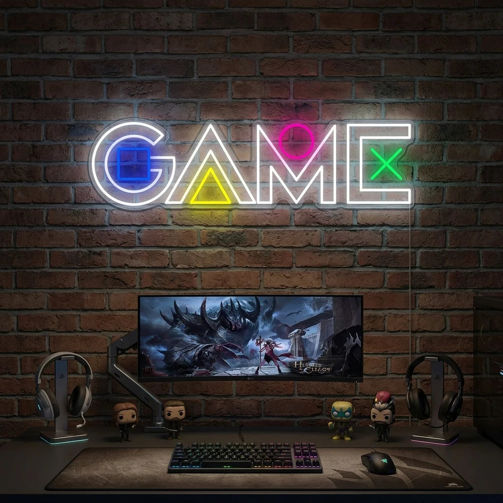 Game Room Neon Sign
