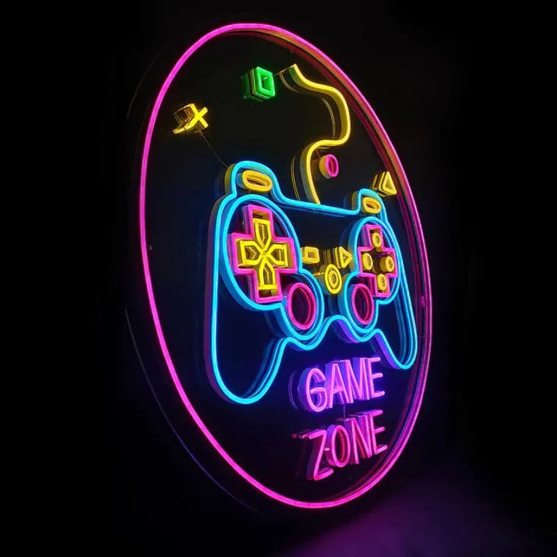 Game Zone Neon Art