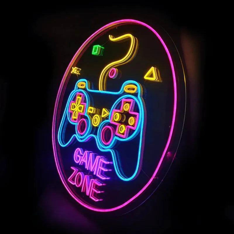 Game Zone Neon Art
