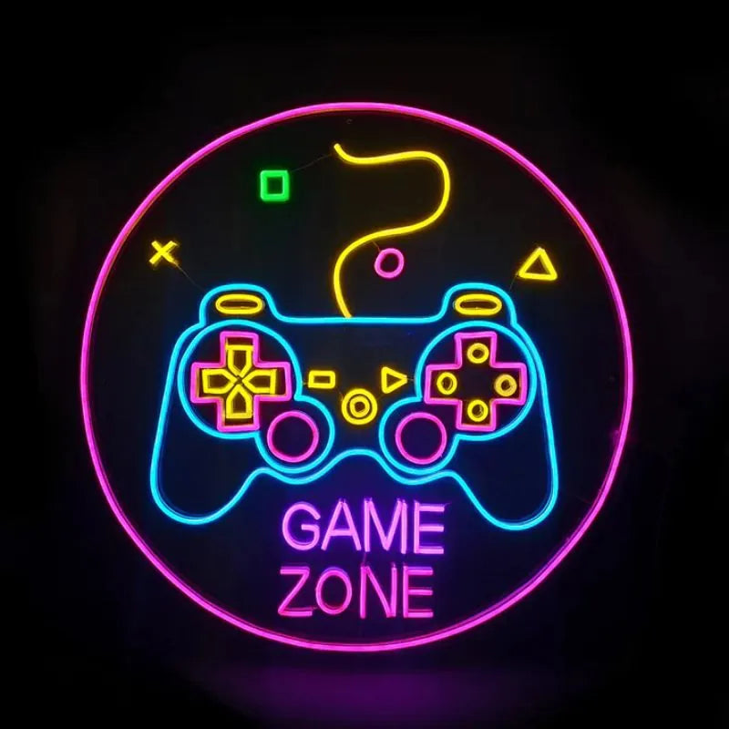 Game Zone Neon Art