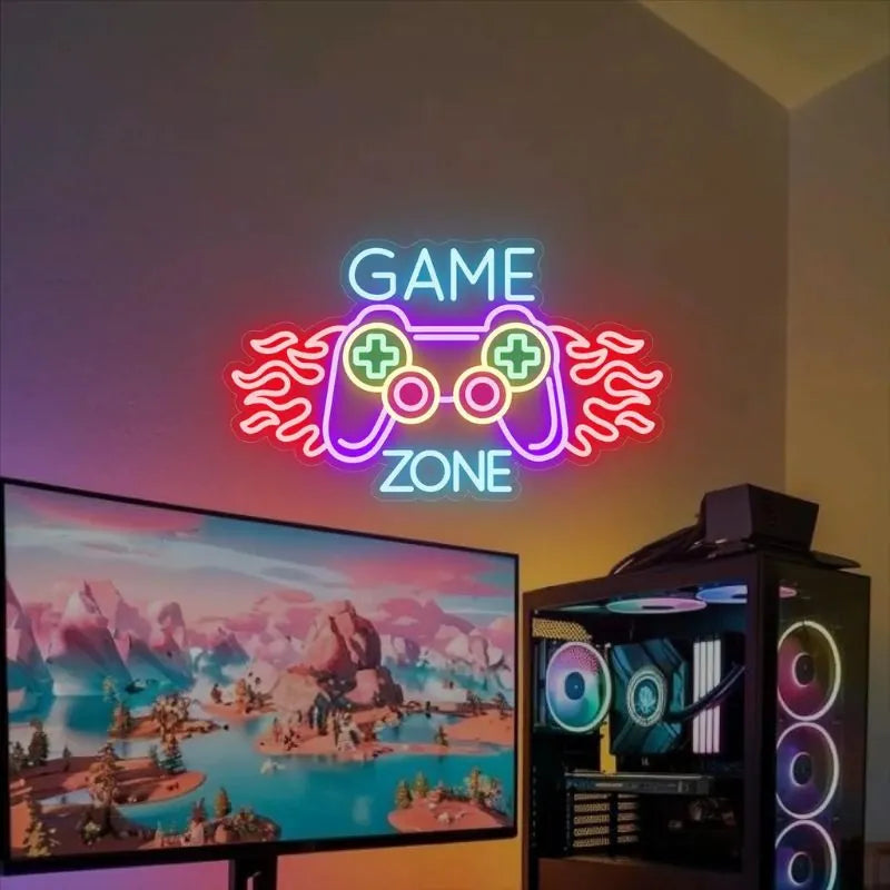 Game Zone Neon Sign