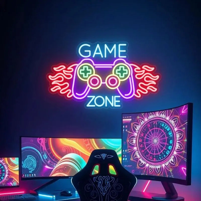 Game Zone Neon Sign
