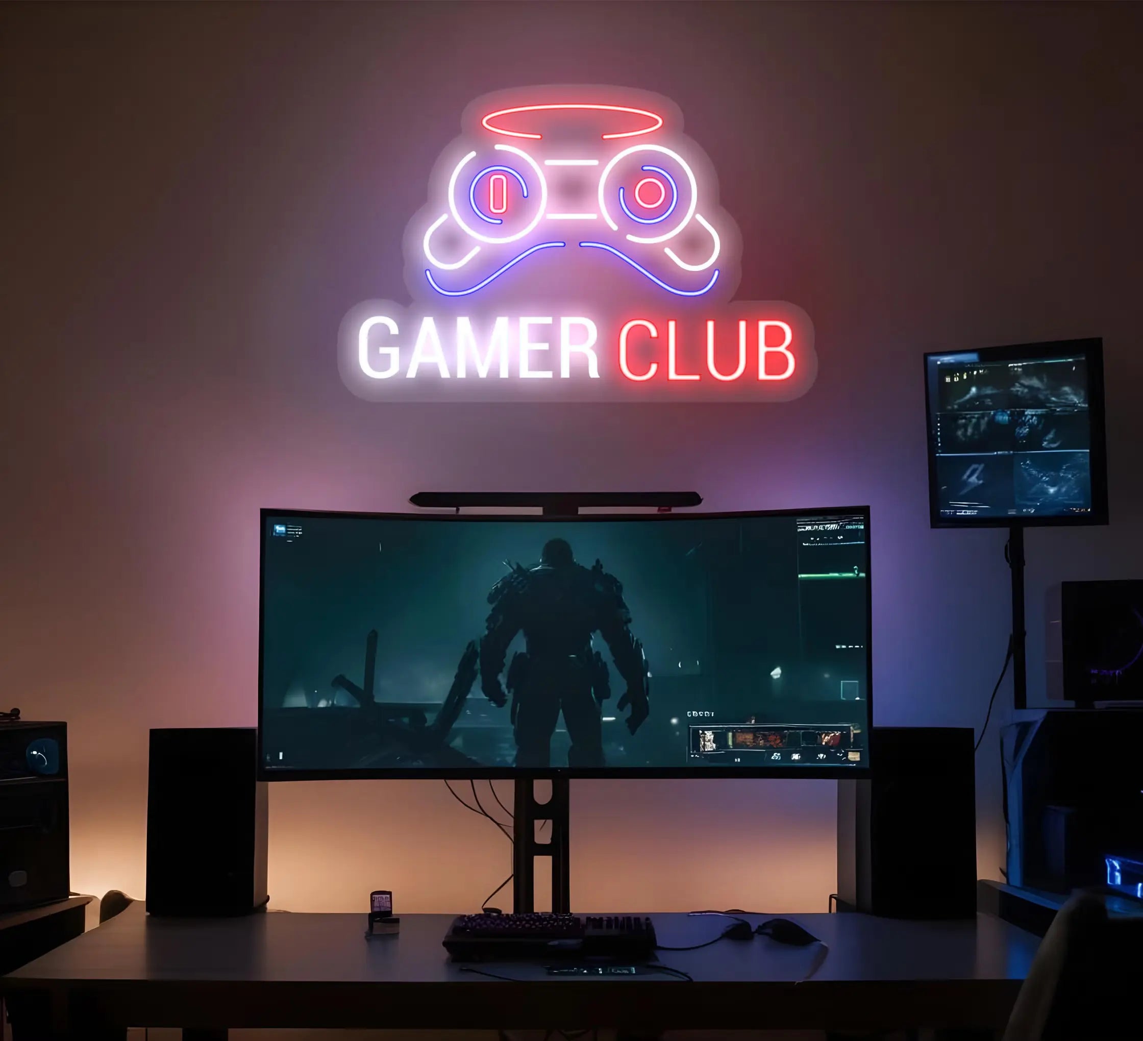 Gamer Club Neon Sign