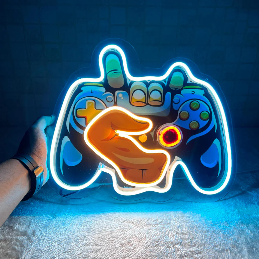 Gaming Console Neon Light Custom Made