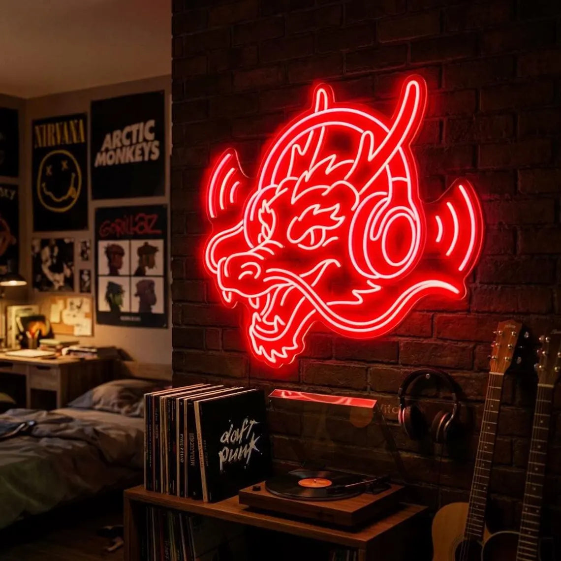 Gaming Dragon Neon Sign LED Light