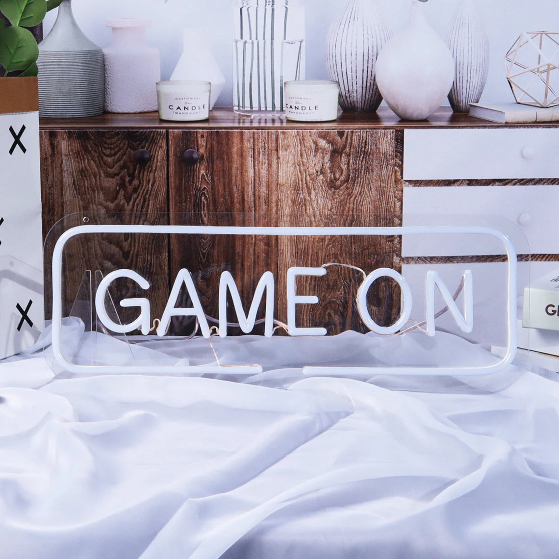 Gaming ON Neon Sign LED Light