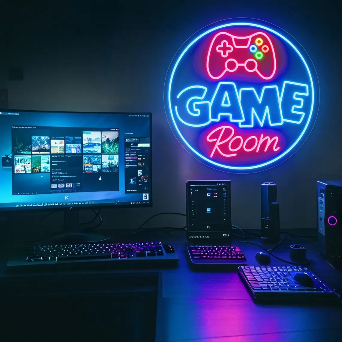 Gaming Room Neon Sign LED Light