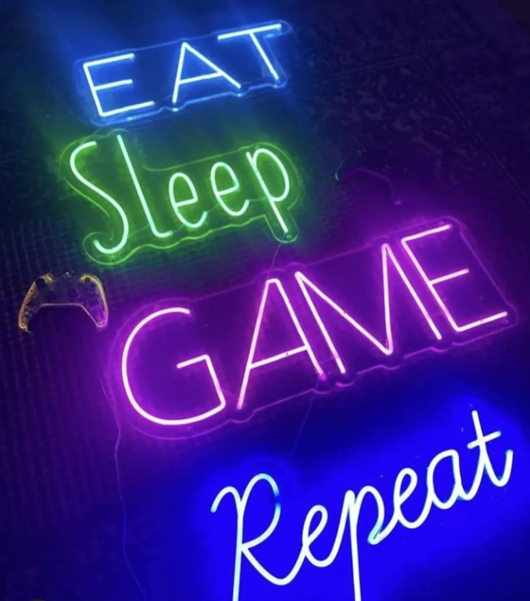 Gaming Room Neon Wall Sign
