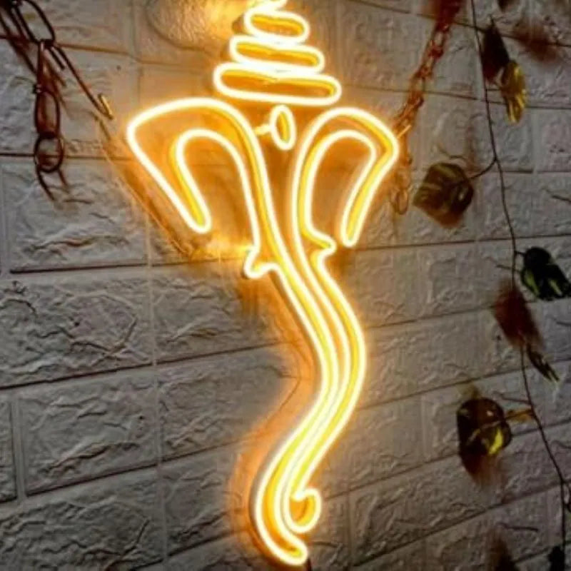 Ganesh Ji Neon Sign