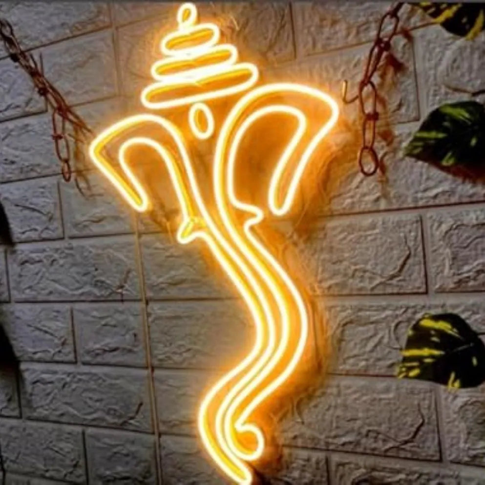Ganesh Ji Neon Sign
