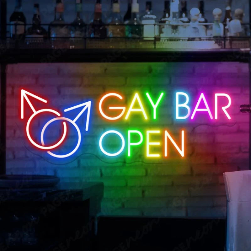 Bar LED Neon Acrylic Lightbox