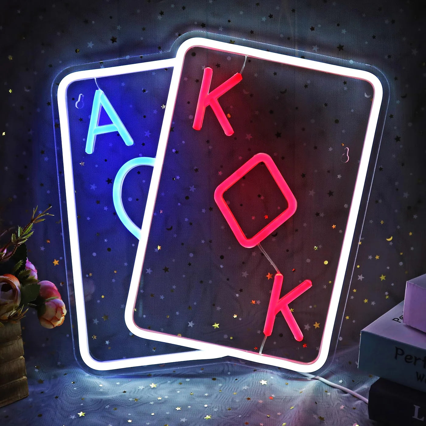 Generic Poker Neon Sign