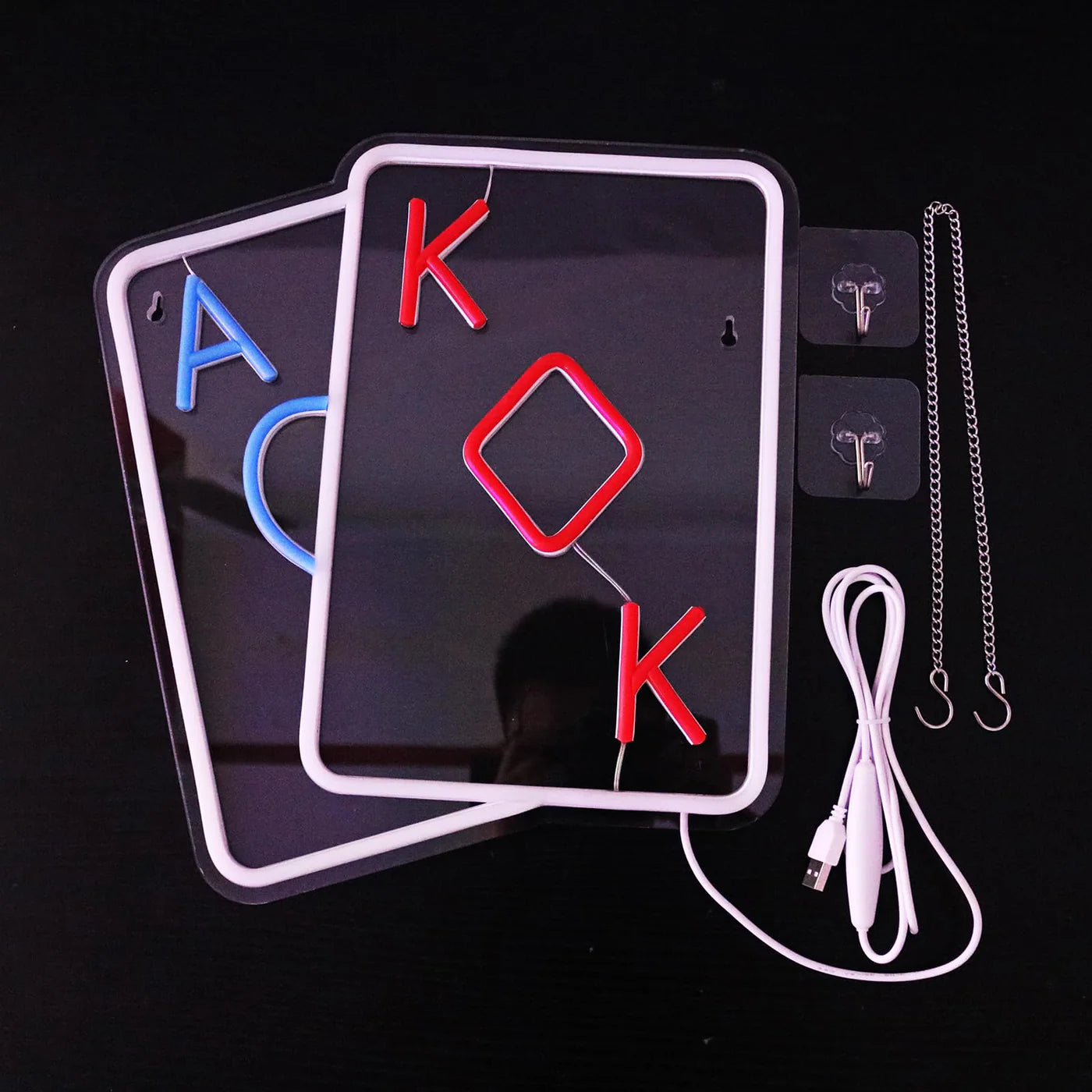 Generic Poker Neon Sign