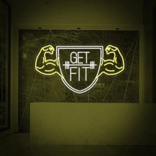 Get Fit Neon Sign