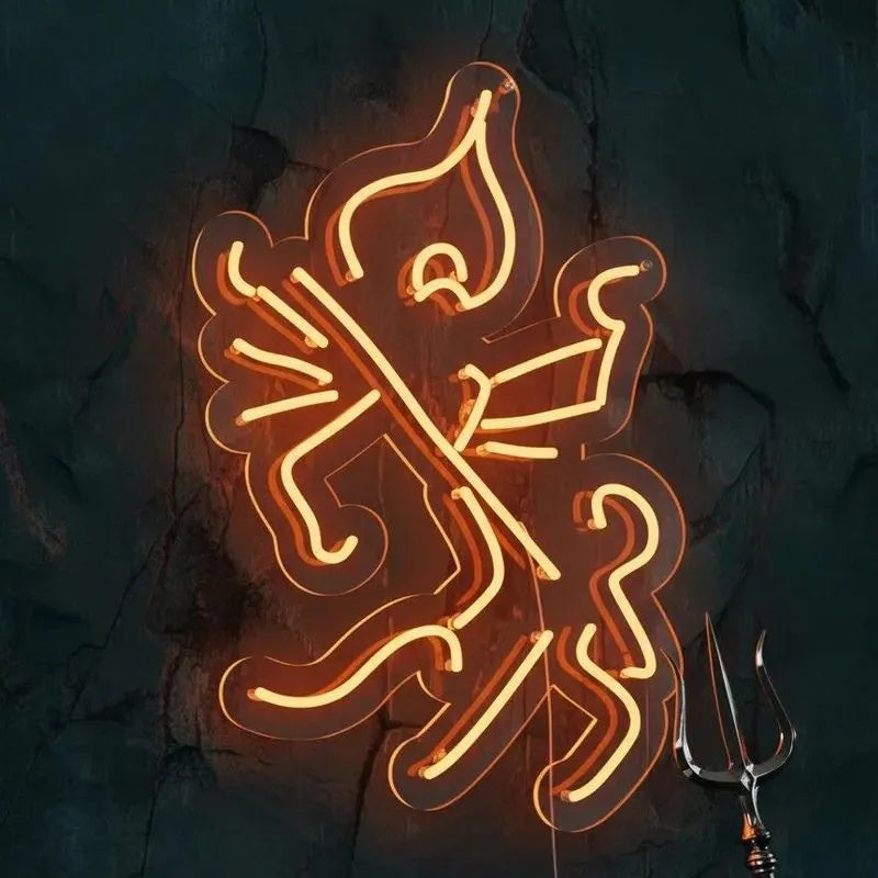 Goddess Durga Neon Sign