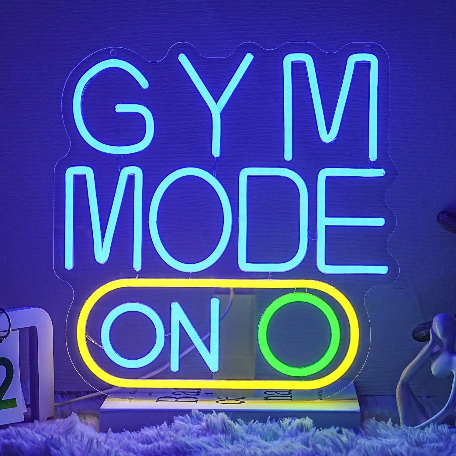 Gym Mode On Neon Sign LED Light