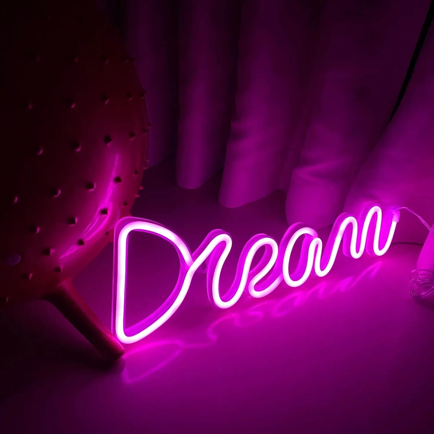 Dream Wall Art LED Neon Sign for Cozy Interiors