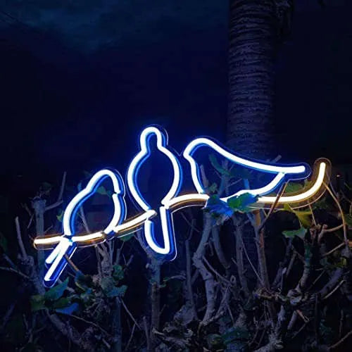 Nature Theme LED Neon Sign for Home and Cafe Decor